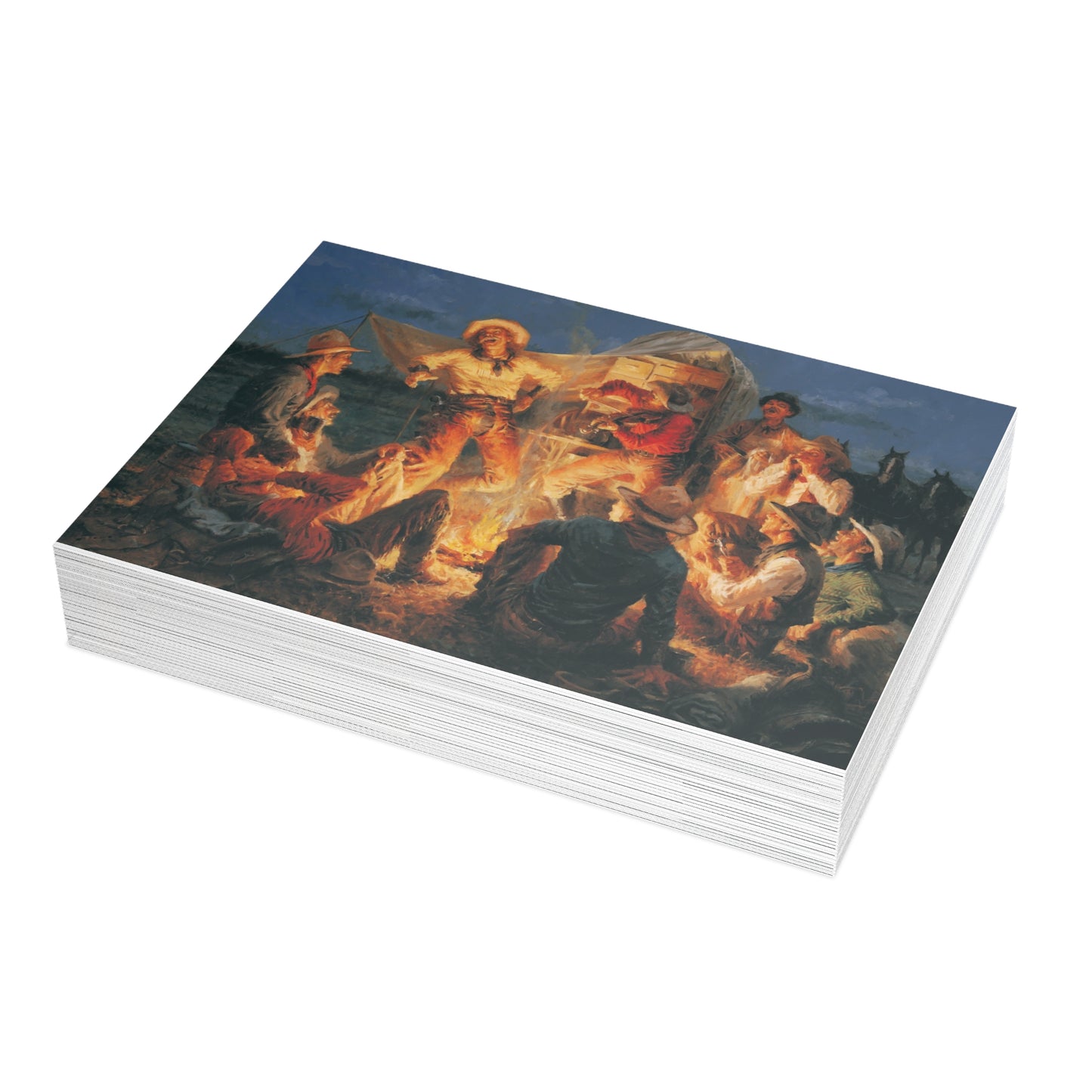 Note Cards: Cowboy Jig - Envelopes Included