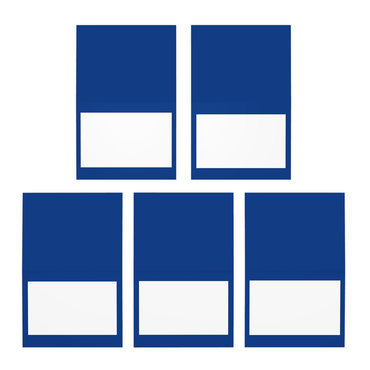 Greeting Cards Set: 5pc Democratic Presidents Multi-Design - Artistic Tribute to American Heritage