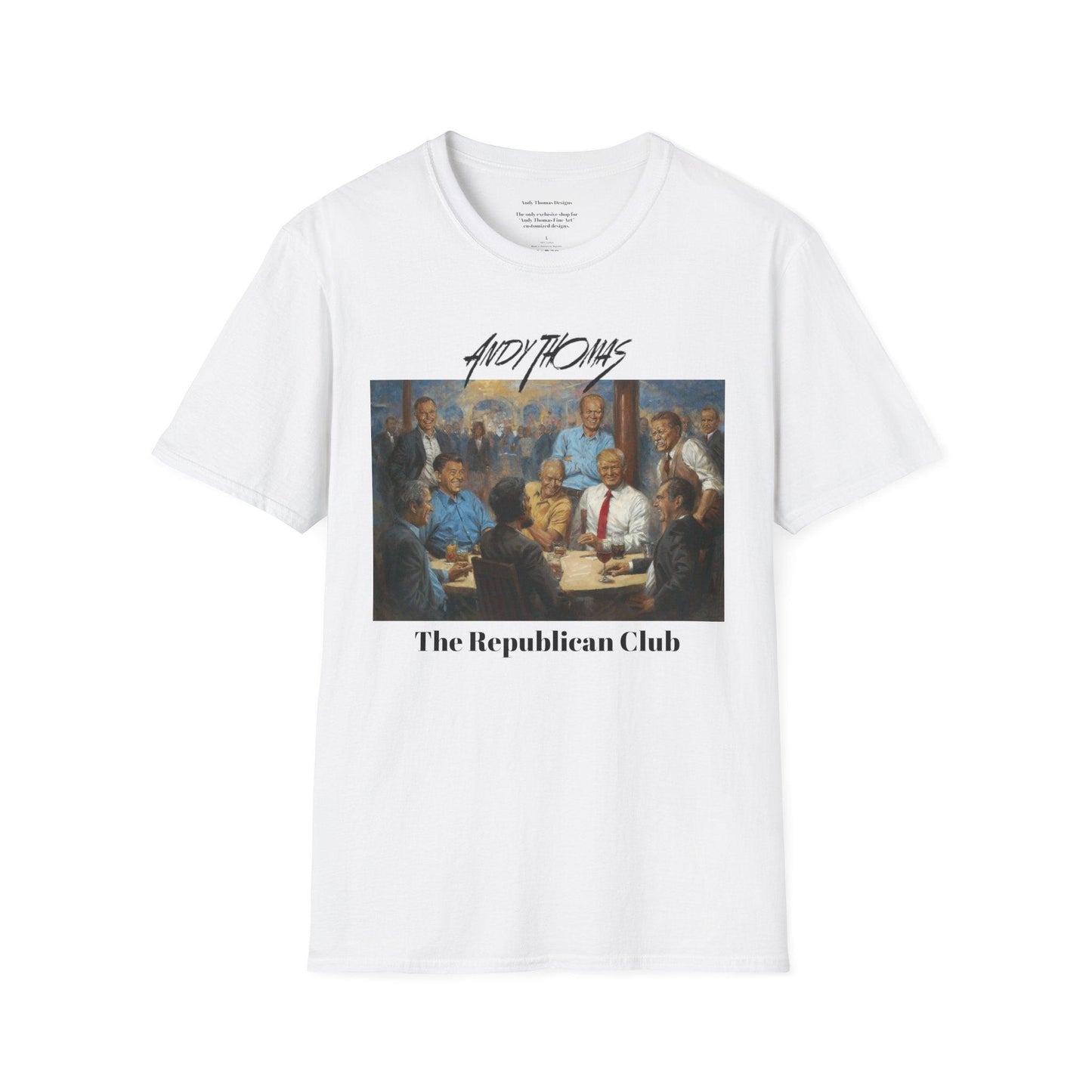 The Repub. Club T-Shirt - Presidents Club Art - Andy Thomas Designs
