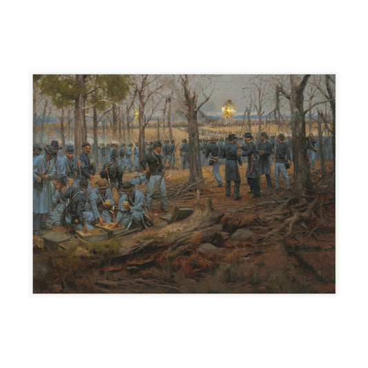 Note Cards: Hazen's Brigade Anchoring the Union Line - Envelopes Included