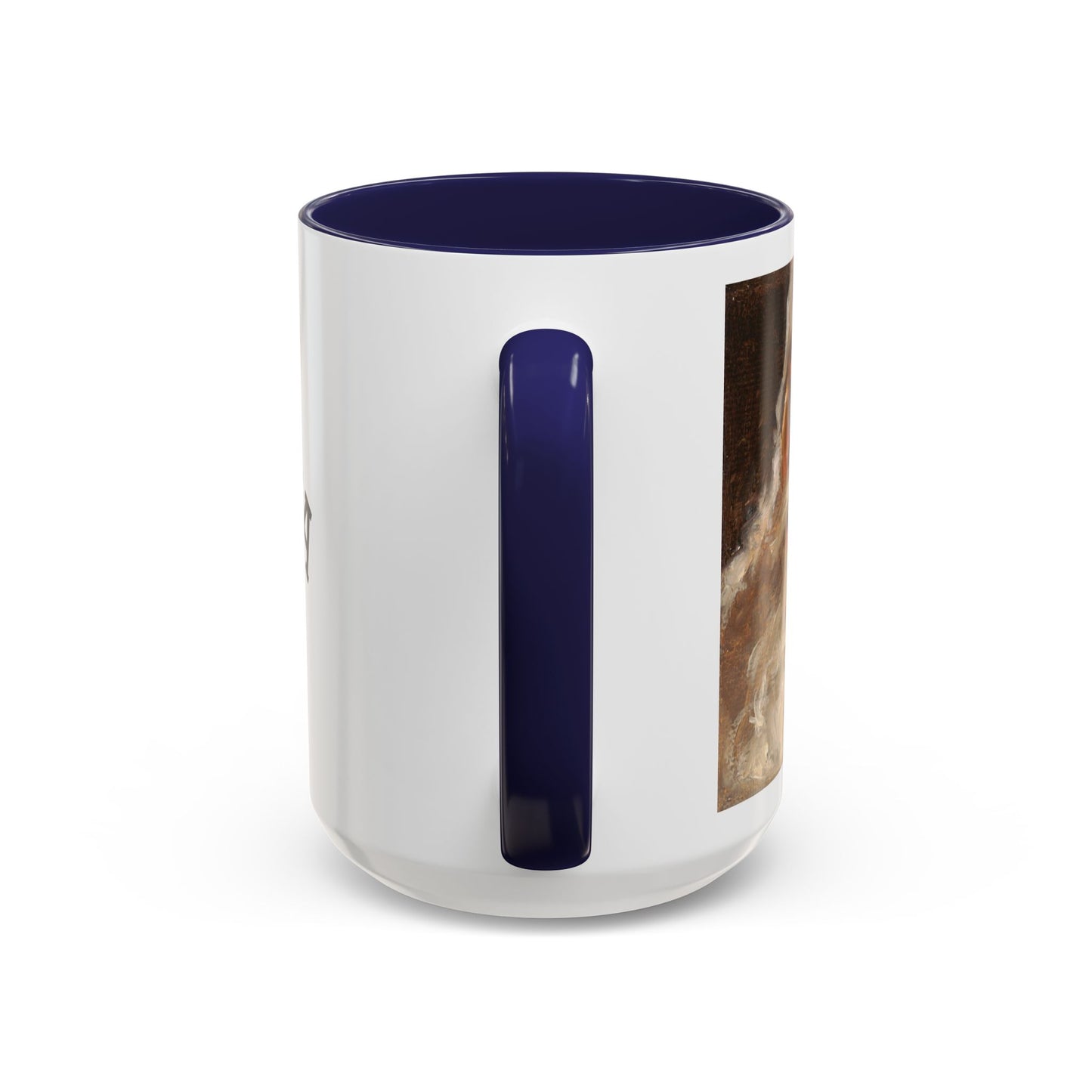 Santa Accent Coffee Mug - Holiday Gift, Christmas Decor, Santa Lover's Mug, Ceramic Coffee Cup, Unique Santa Mug