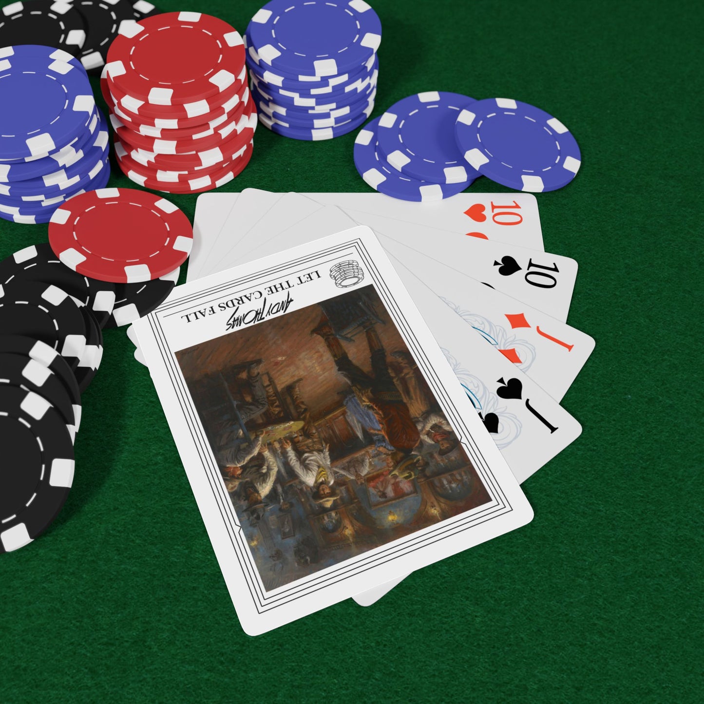 Let the Cards Fall - Poker Playing Cards