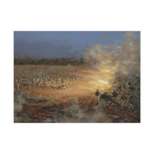 Note Cards: Confederate Sunset - Envelopes Included