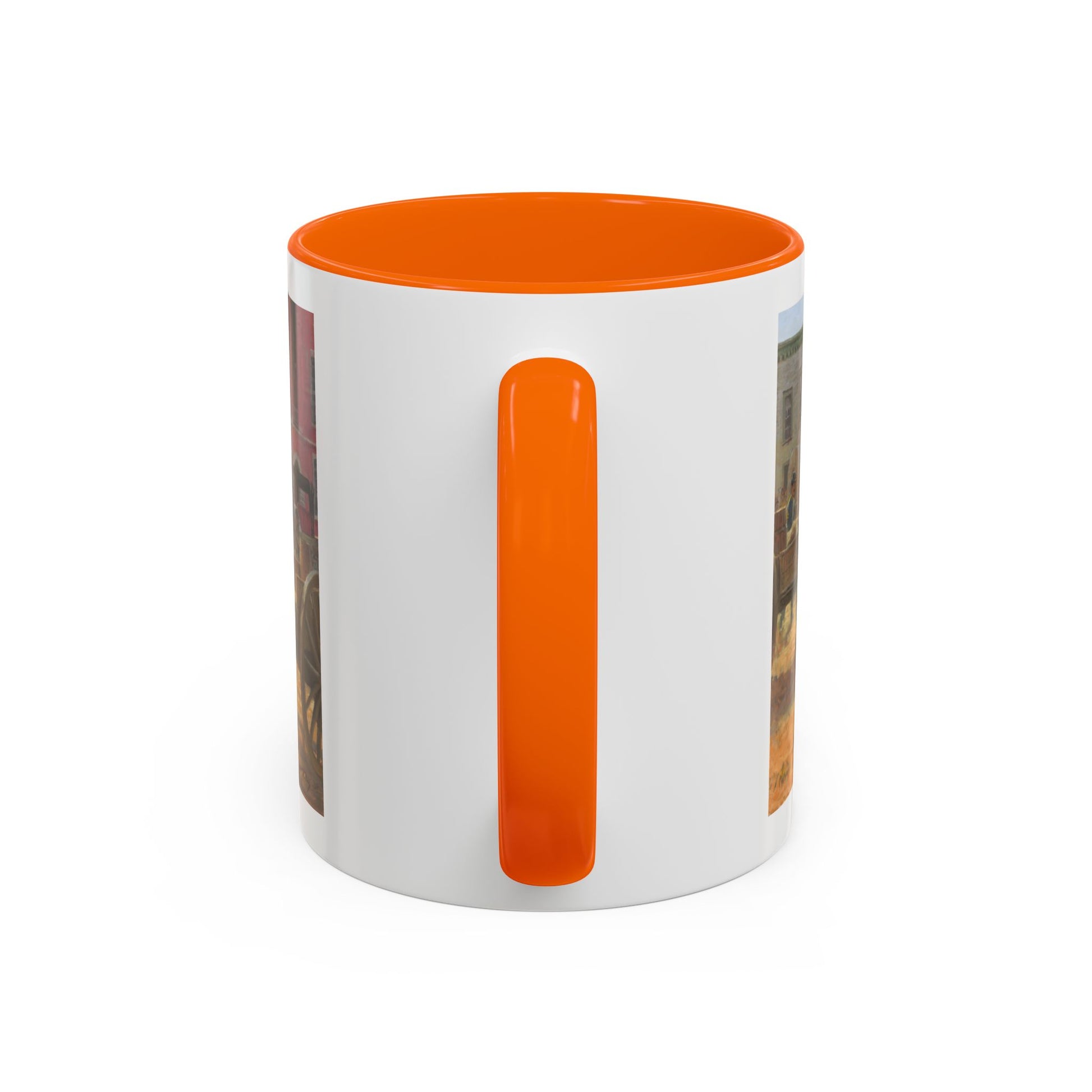 Wild Bill Hickok vs Dave Tutt | Rustic Western Accent Coffee Mug - Vintage Scene, Ideal Gift for Coffee Lovers - Andy Thomas Designs