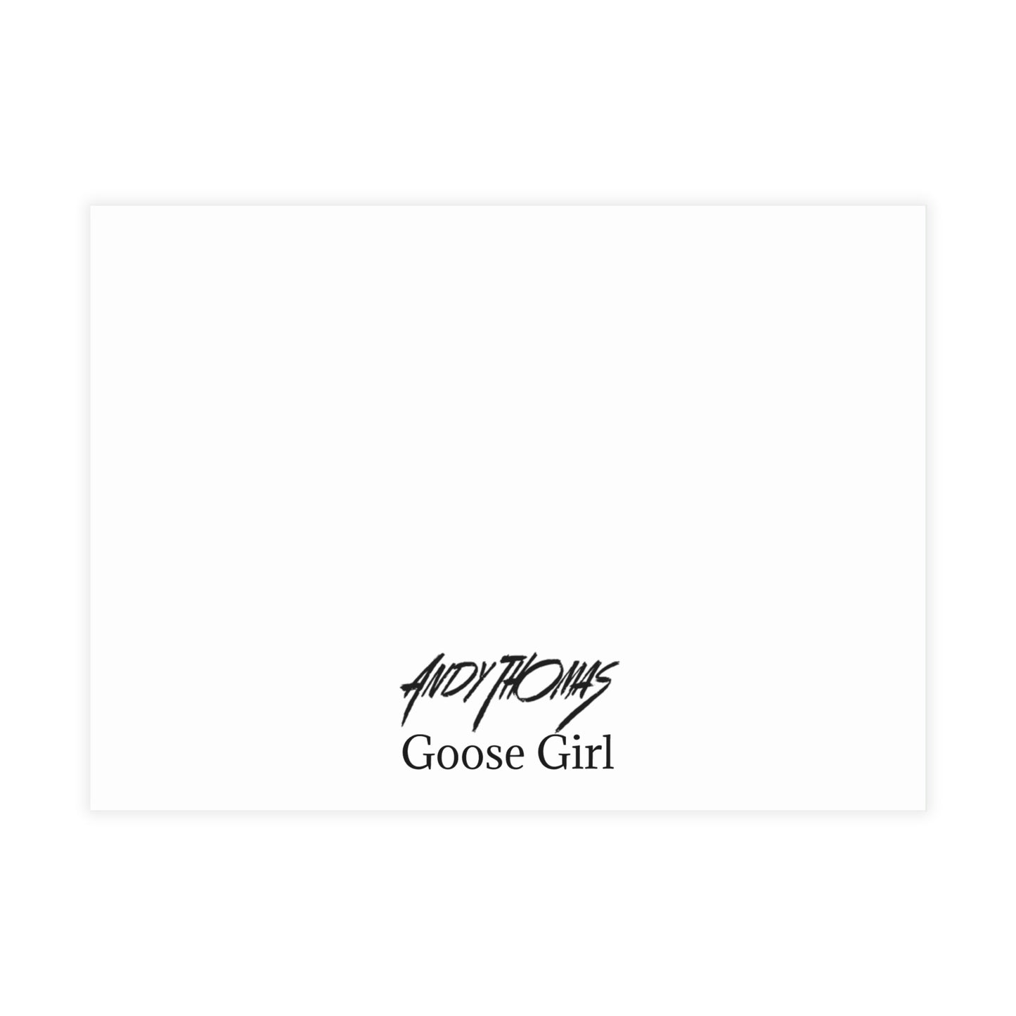 Postcards: Goose Girl | Elegant Animal Postcard Bundle - Envelopes Included