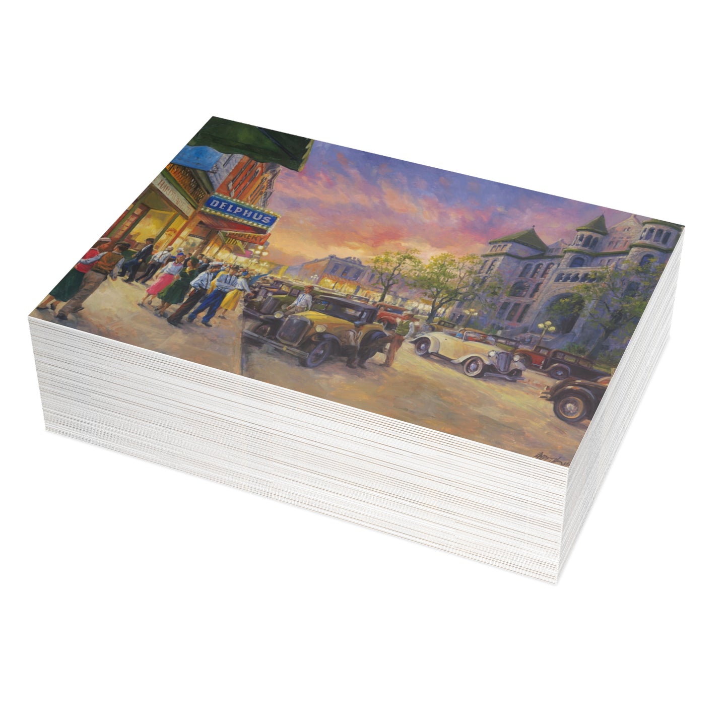 Delphus Theatre Postcards | Carthage, MO - Envelopes Included