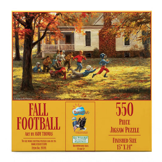 Fall Football Puzzle