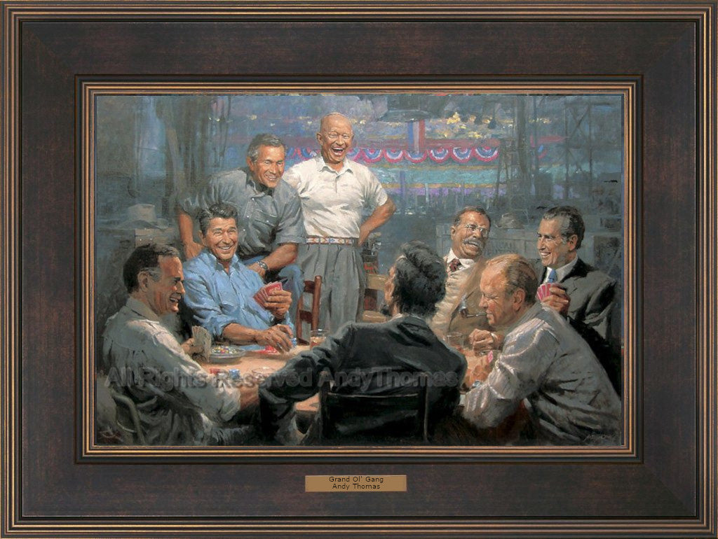 FRAMED Canvas: Grand Ol' Gang 10th Ann. Ed., Andy Thomas - Andy Thomas Designs