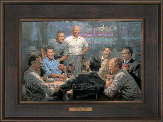 FRAMED Canvas: Grand Ol' Gang 10th Ann. Ed., Andy Thomas - Andy Thomas Designs