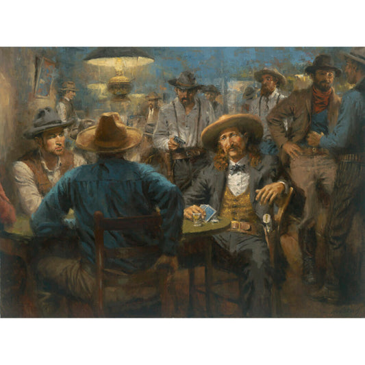 Wall Art: Wild Bill's Last Deal | Gambling | Dead Man's Poker Hand - Andy Thomas Designs