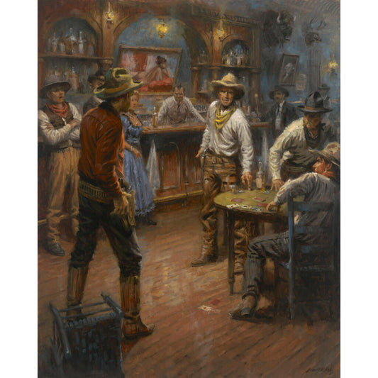 Wall Art: You Played that Card | Saloon | Western | Andy Thomas - Andy Thomas Designs