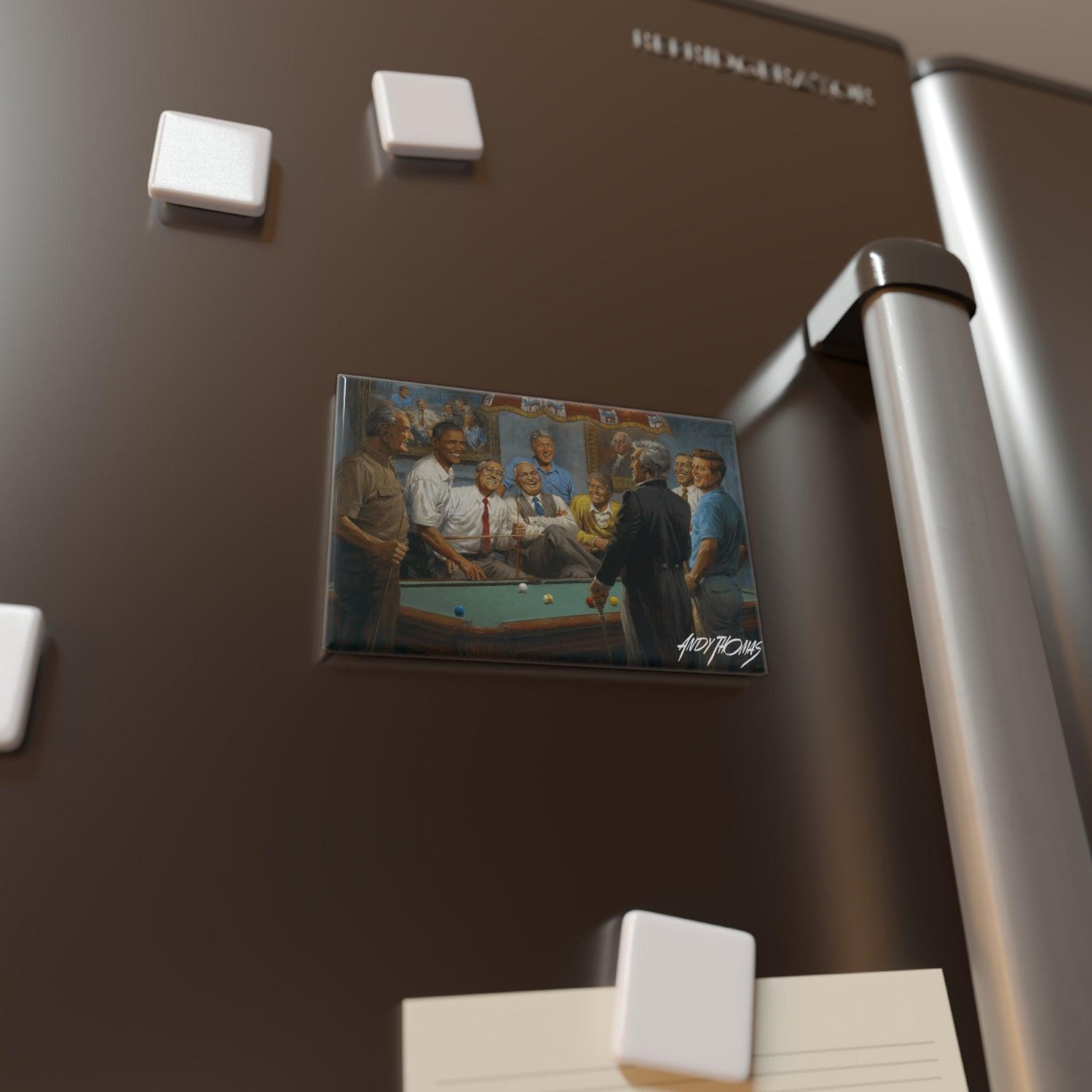 Magnets and stickers with Andy Thomas fine artwork