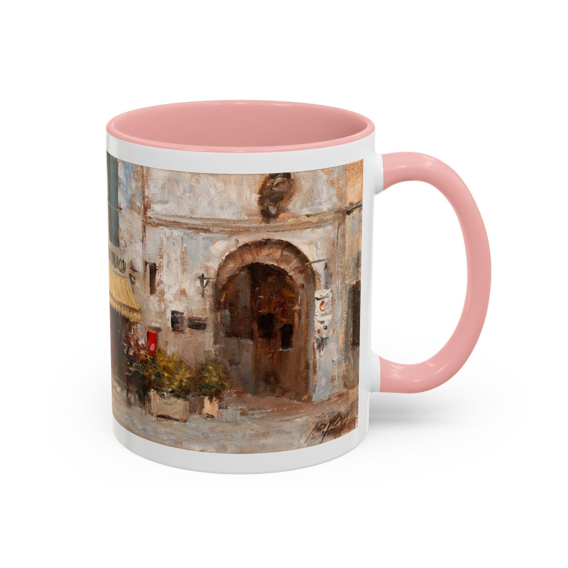 Scansano Tabacchi - Elegant Event Themed Coffee Mug - 11oz & 15oz - Italian Landscapes - Andy Thomas Designs