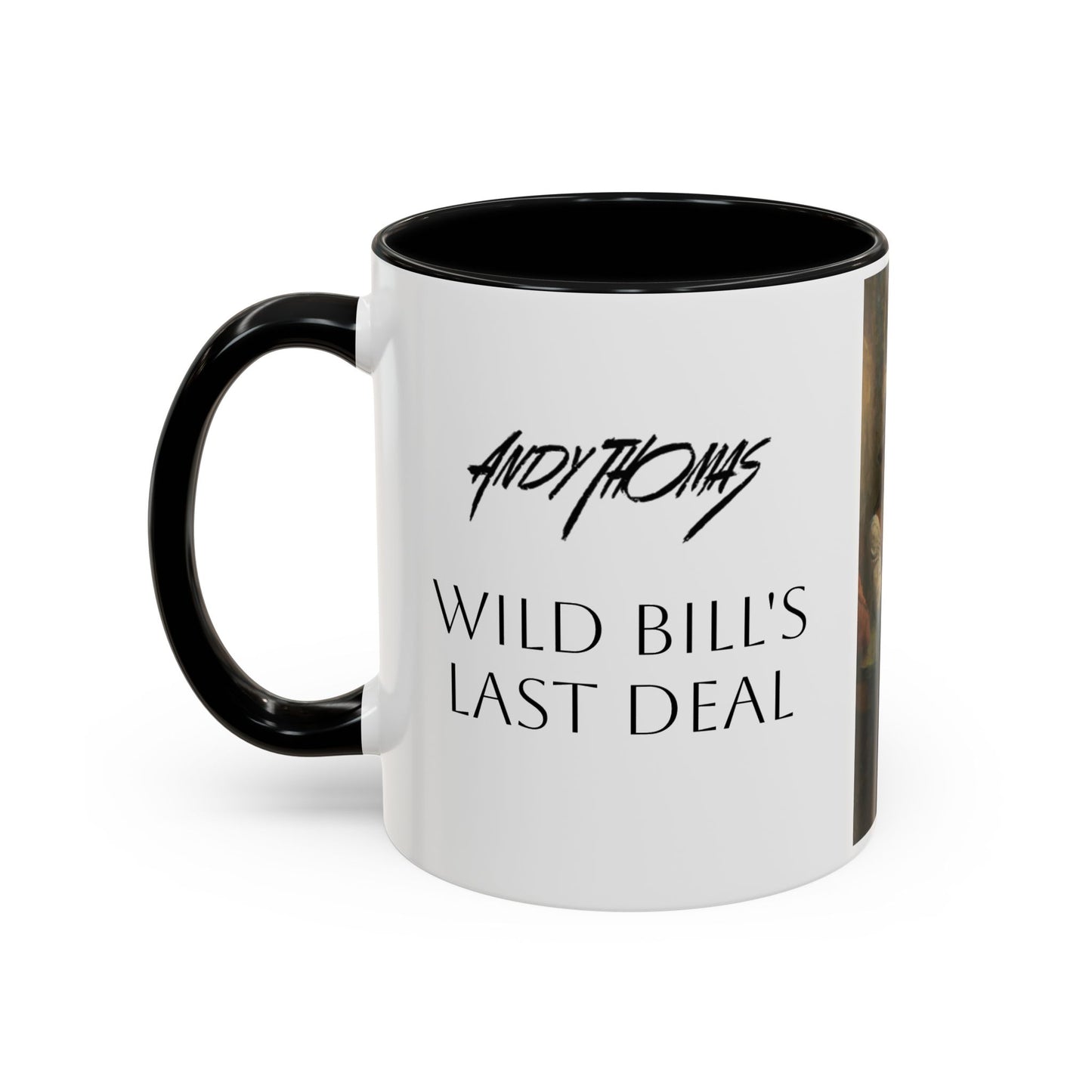 Wild Bill's Last Deal | Vintage Poker Western Art Coffee Mug - 11 & 15 oz