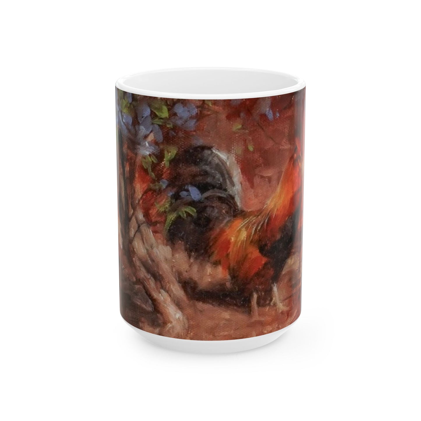 Rooster | Country | Farm | Ceramic Mug — Coffee Cup (11oz/15oz)