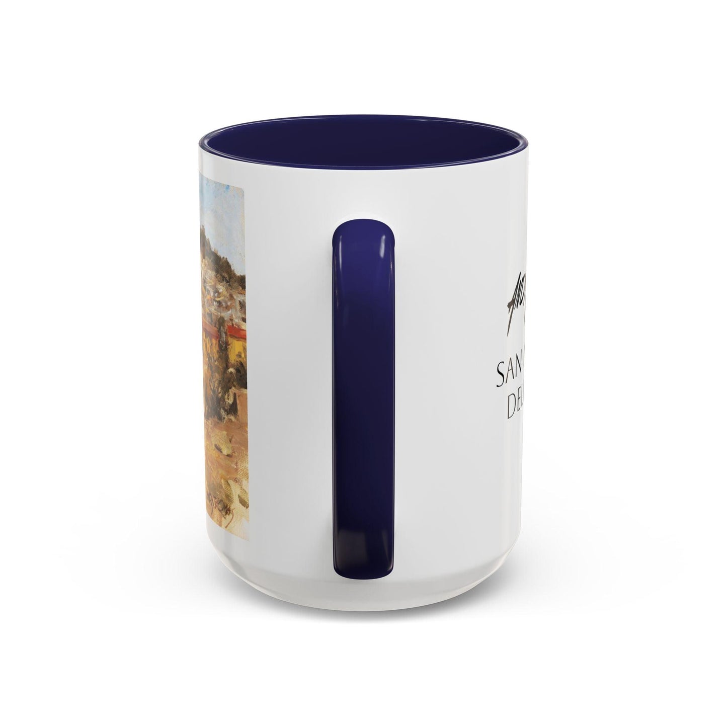 San Nicola dell'Alto - Elegant Accented Coffee Mug - 11oz & 15oz - Italian Landscapes - Andy Thomas Designs