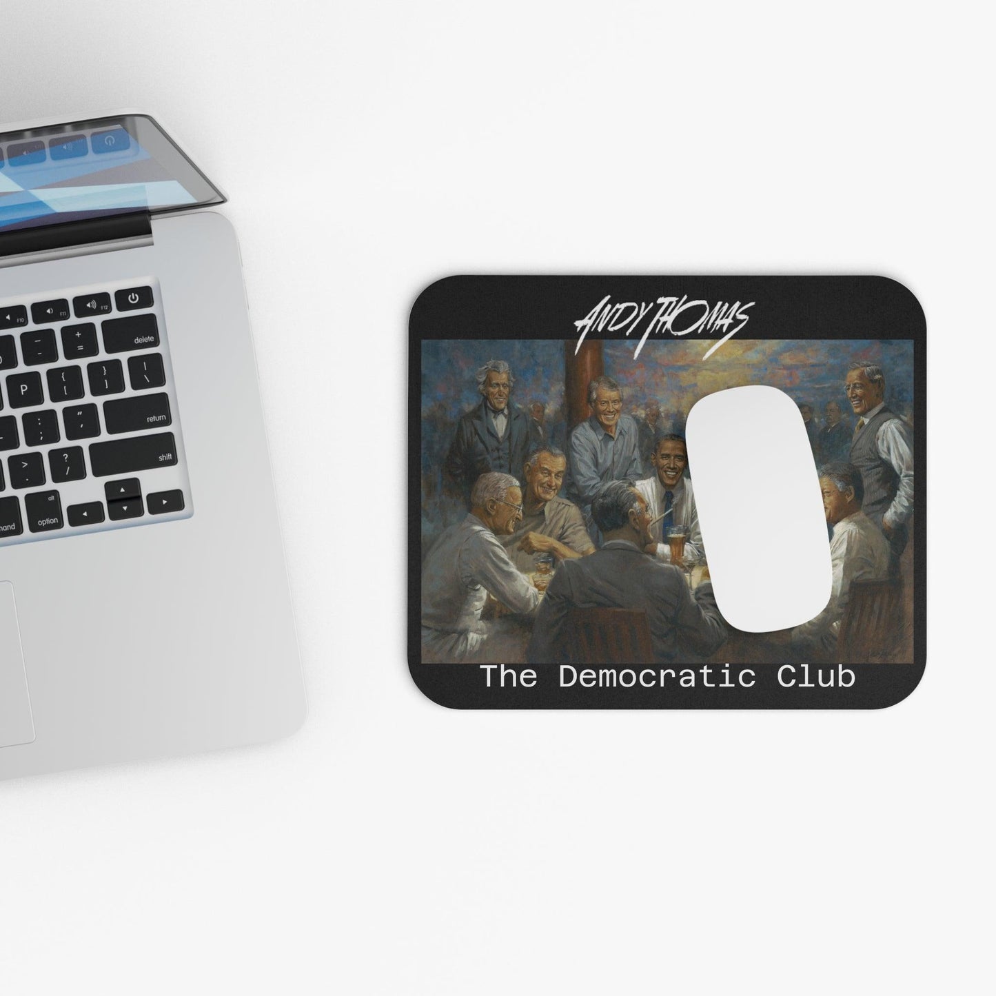 The Dem. Club - Mouse Pad (Rectangle) - Andy Thomas Designs