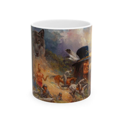 Civil War in Indian Territory | Native American | Ceramic Mug — Coffee Cup (11oz/15oz)