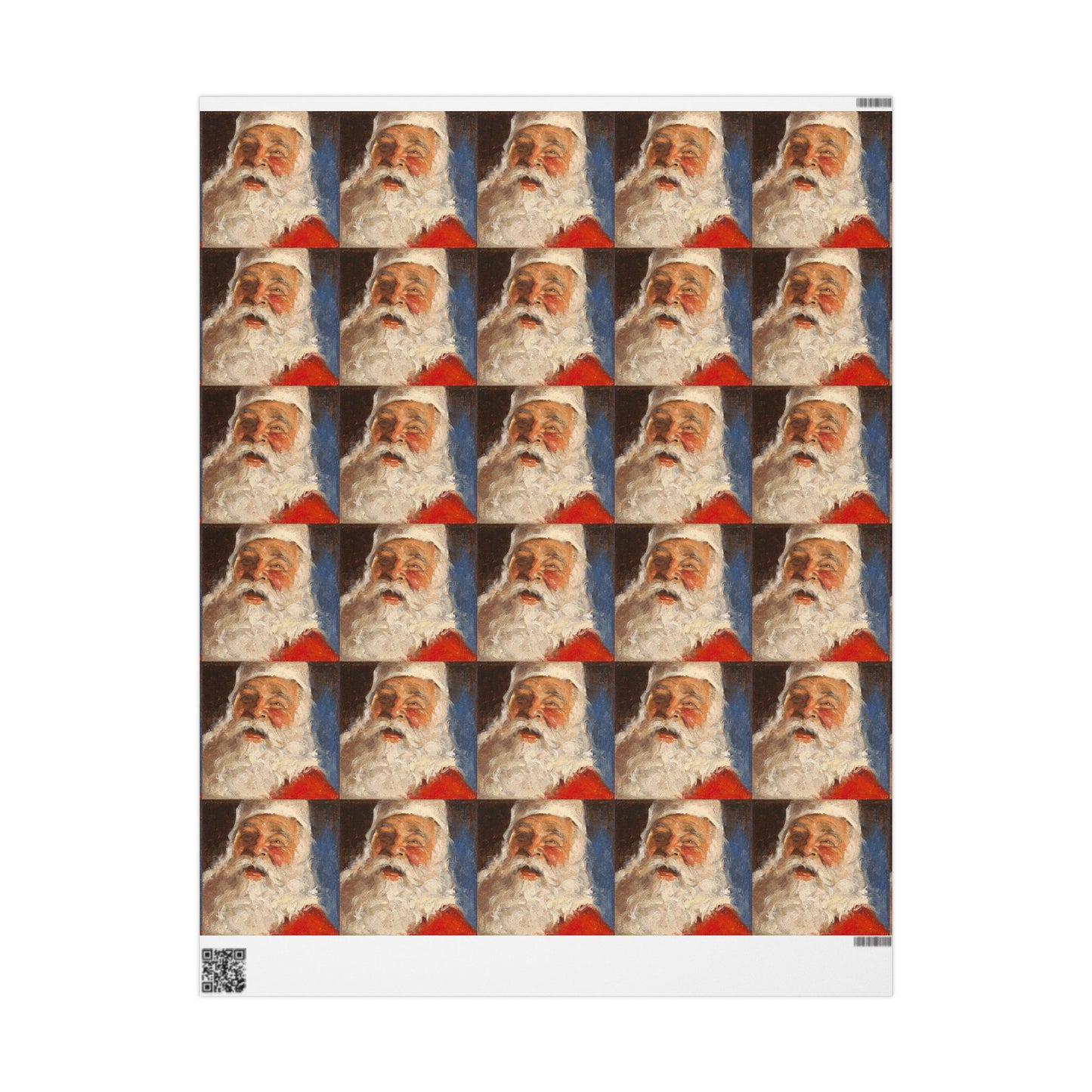 Santa Festive Wrapping Paper for Holidays, Ideal for Christmas Gifts, Unique Gift Wrap, Santa Claus Design, Holiday Celebrations, [...]