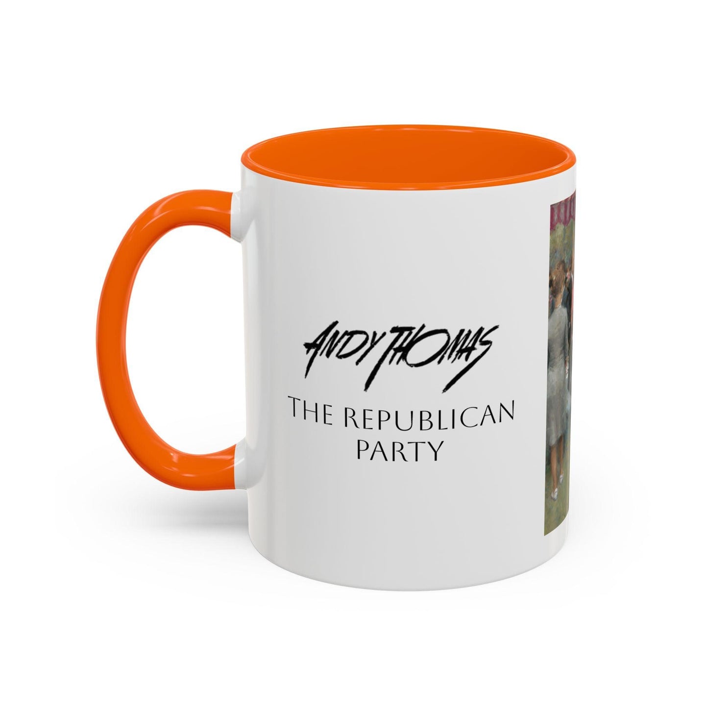 The Repub. Party Coffee Mug - Elegant Accent Coffee Mug 11oz & 15oz with Presidential Gathering Design - Andy Thomas Designs