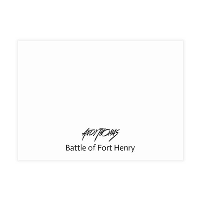 Note Cards: Battle of Fort Henry - Envelopes Included