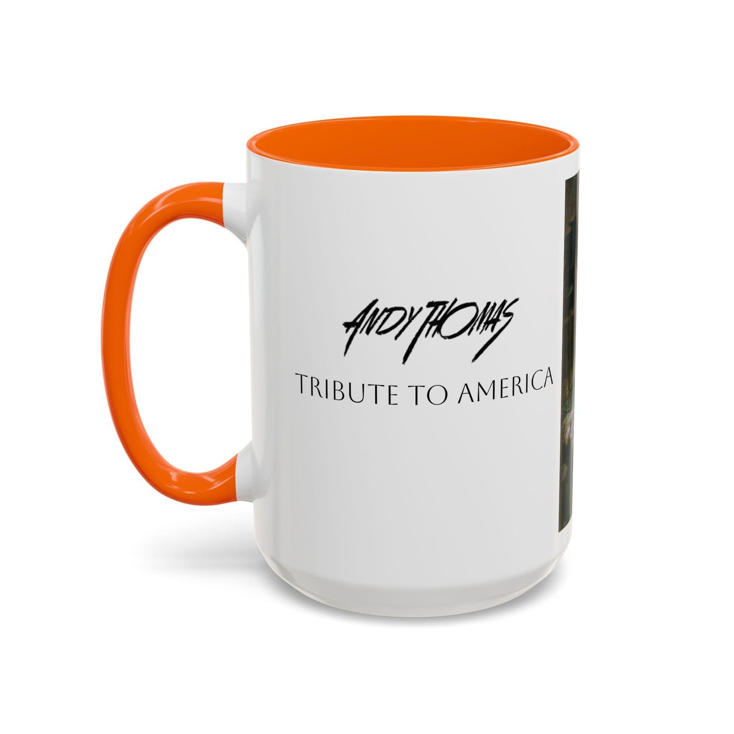 Tribute to America Coffee Mug - 11oz & 15oz - Veterans & Service members | Patriotic Artwork - Andy Thomas Designs