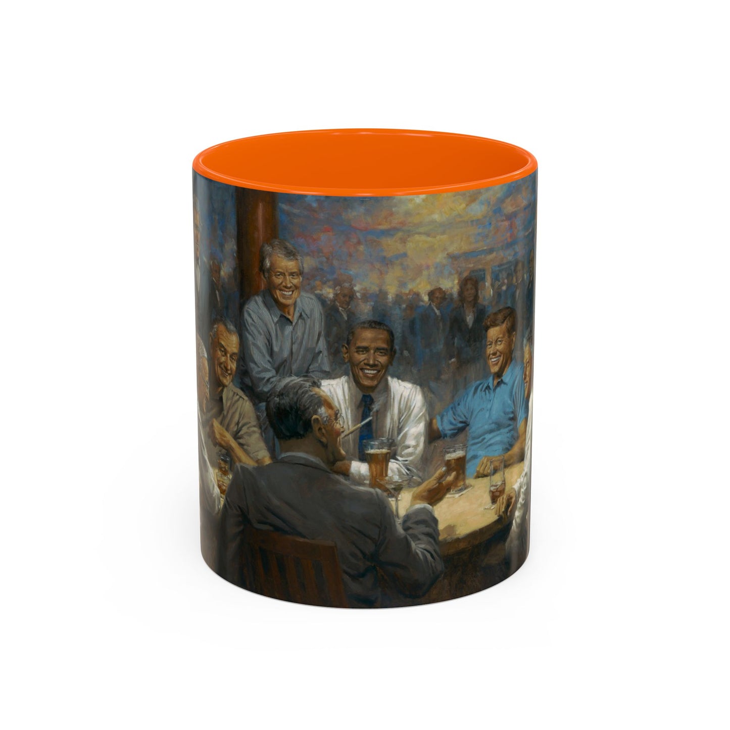 The Democrat Club Coffee Mug - 11oz & 15oz - Past Democrat Presidents Social Club with Obama
