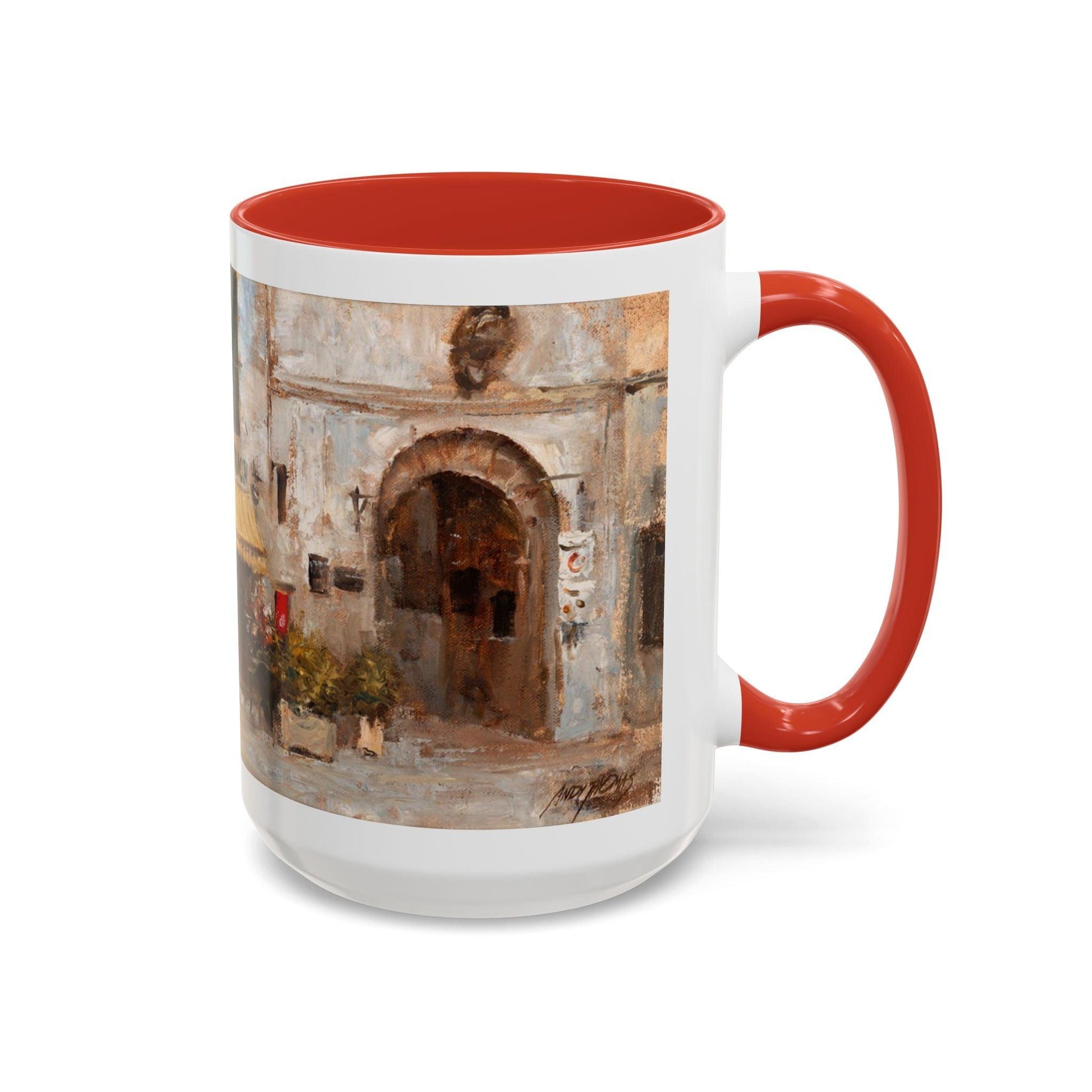 Scansano Tabacchi - Elegant Event Themed Coffee Mug - 11oz & 15oz - Italian Landscapes - Andy Thomas Designs