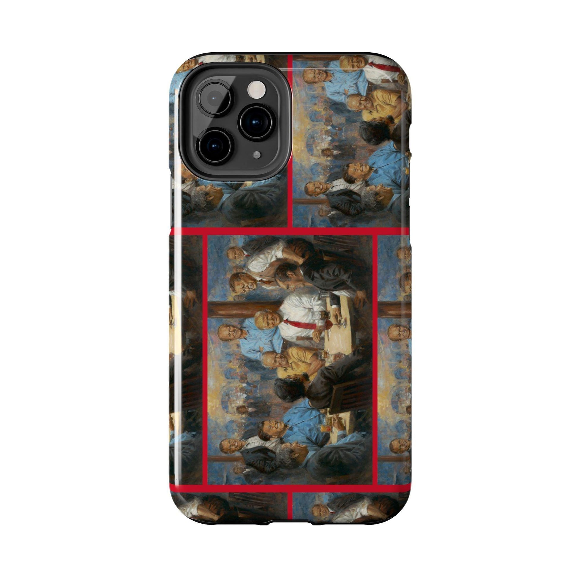 The Repub. Club - iPhone/Samsung Tough Phone Cases | President Painting - Andy Thomas Designs