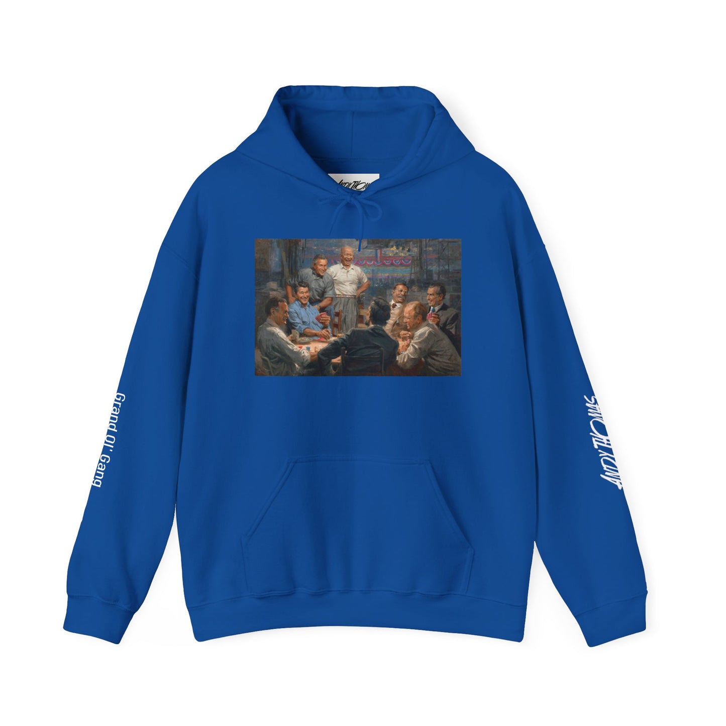 Grand Ol' Gang — Presidents Playing Poker Portrait Pullover