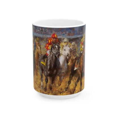 Race Day | Ceramic Mug — Coffee Cup (11oz/15oz)