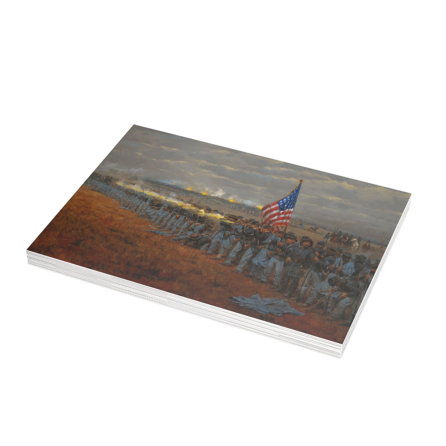 Note Cards: The Federals Final Rally Turns the Tide - Envelopes Included