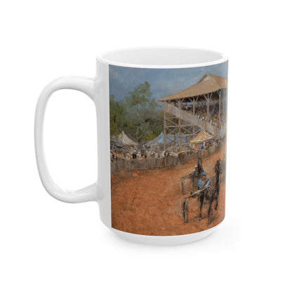 A Day at the Races | Ceramic Mug — Coffee Cup (11oz/15oz)