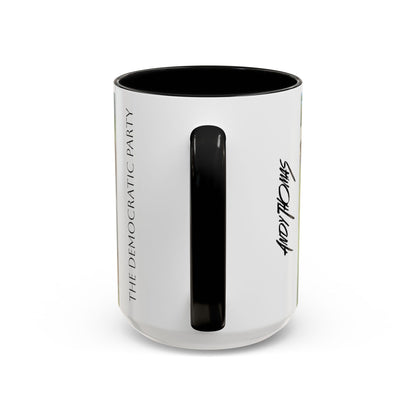 The Democratic Party - Elegant Event Themed Coffee Mug - 11oz & 15oz - Whitehouse Gathering with Obama
