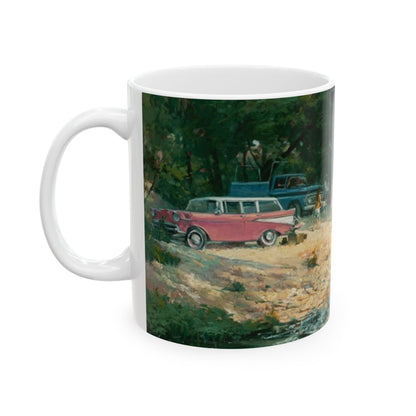 Grandma at the Lake | Ceramic Mug — Coffee Cup (11oz/15oz)