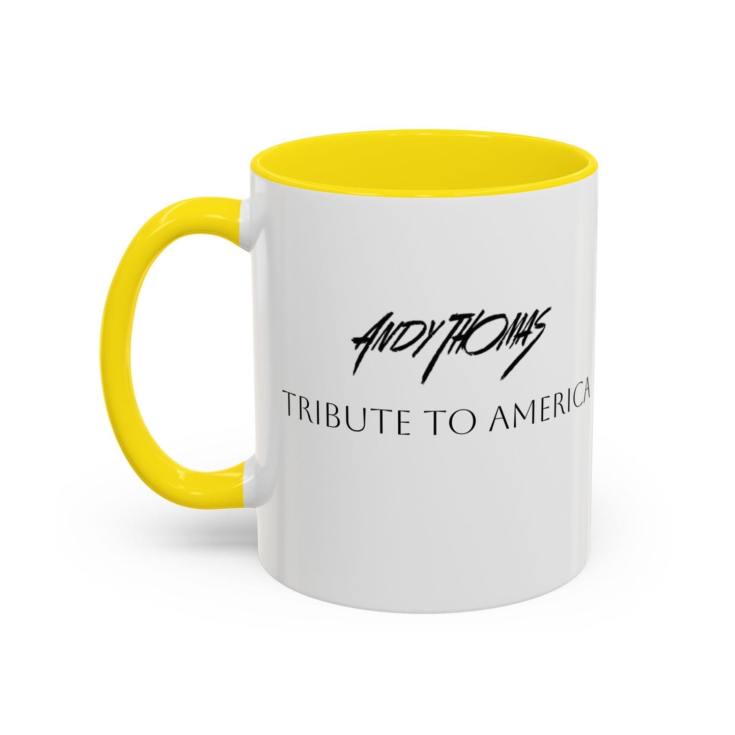 Tribute to America Coffee Mug - 11oz & 15oz - Veterans & Service members | Patriotic Artwork - Andy Thomas Designs