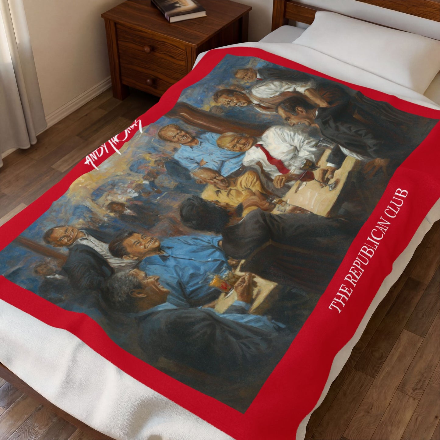The Republican Club - Velveteen Plush Blanket