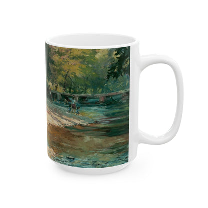 Grandma at the Lake | Ceramic Mug — Coffee Cup (11oz/15oz)