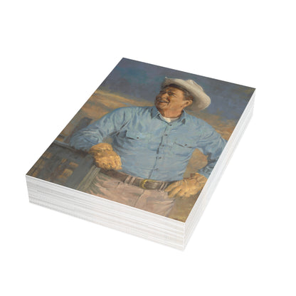 Note Cards: Reagan | Portrait - Envelopes Included
