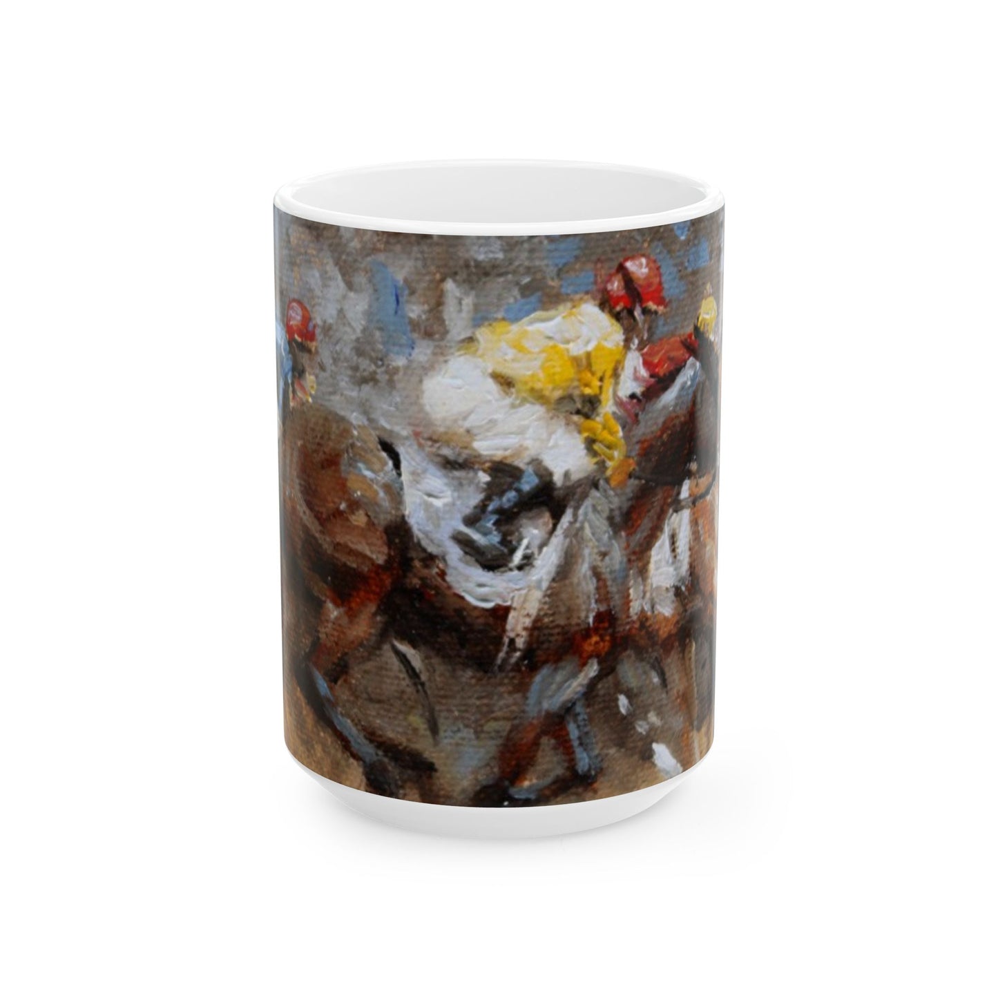 Horse Race | Ceramic Mug — Coffee Cup (11oz/15oz)