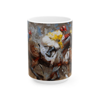 Horse Race | Ceramic Mug — Coffee Cup (11oz/15oz)