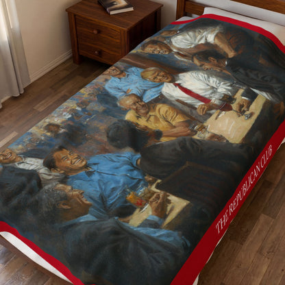 The Republican Club - Velveteen Plush Blanket