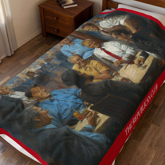 The Republican Club - Velveteen Plush Blanket