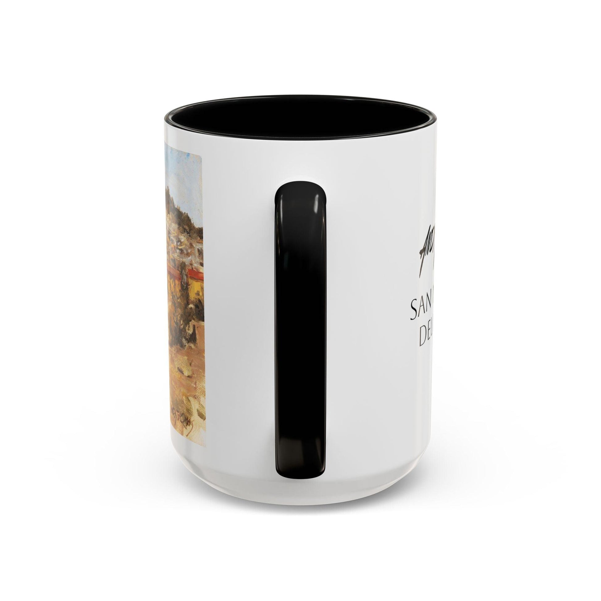 San Nicola dell'Alto - Elegant Accented Coffee Mug - 11oz & 15oz - Italian Landscapes - Andy Thomas Designs