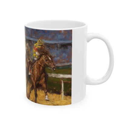 Race Day | Ceramic Mug — Coffee Cup (11oz/15oz)