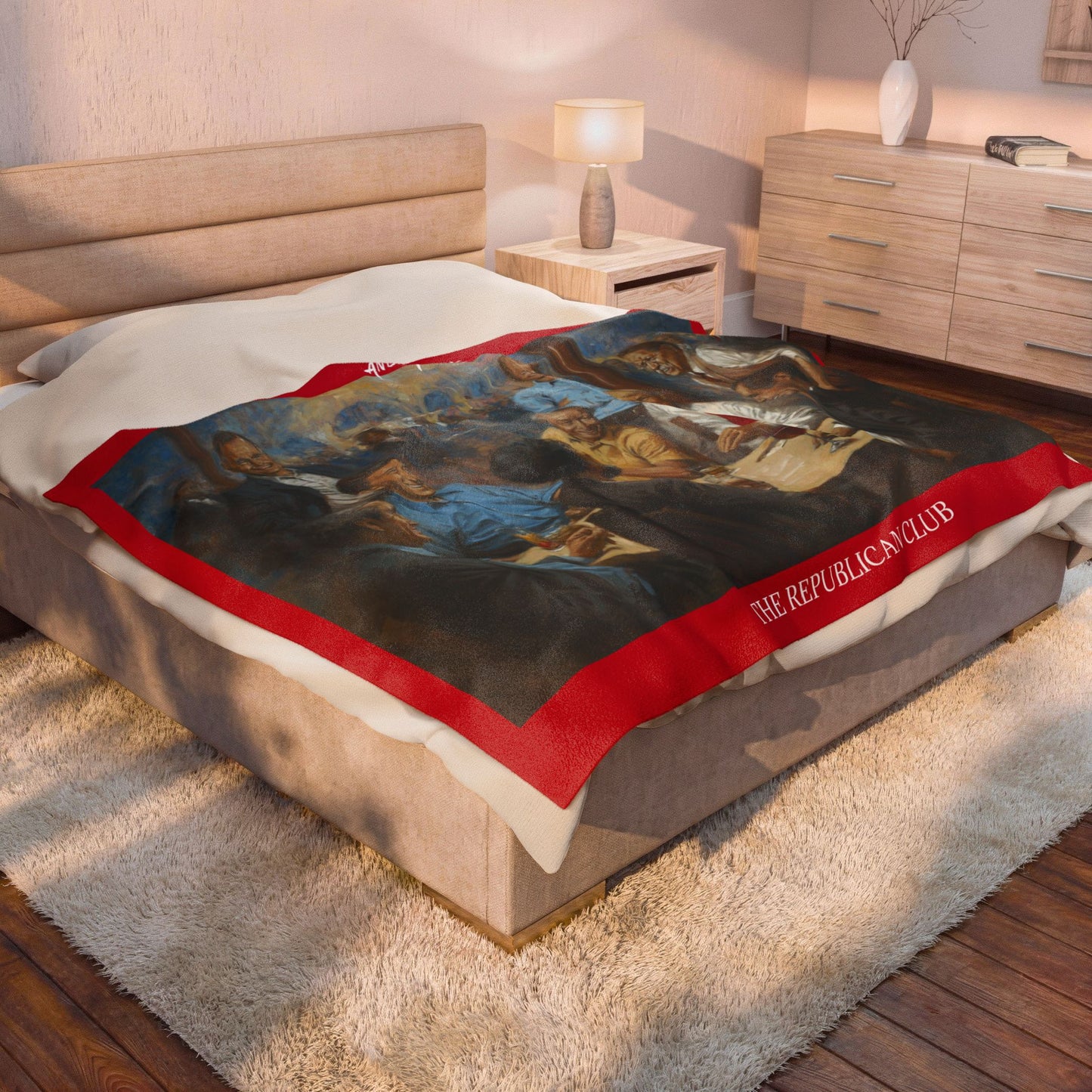The Republican Club - Velveteen Plush Blanket