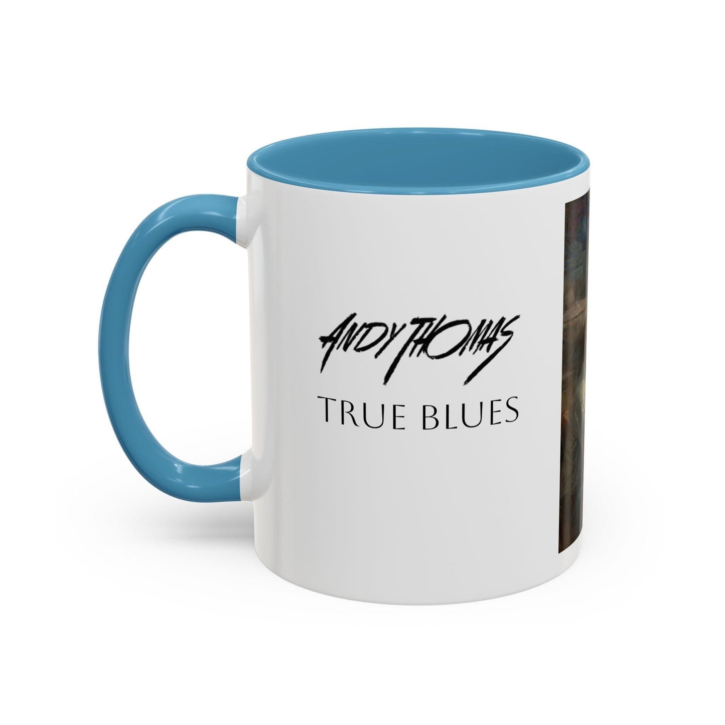 True Blues Accented Coffee Mug 11oz & 15oz - US Dem. Presidents Playing Poker - Andy Thomas Designs