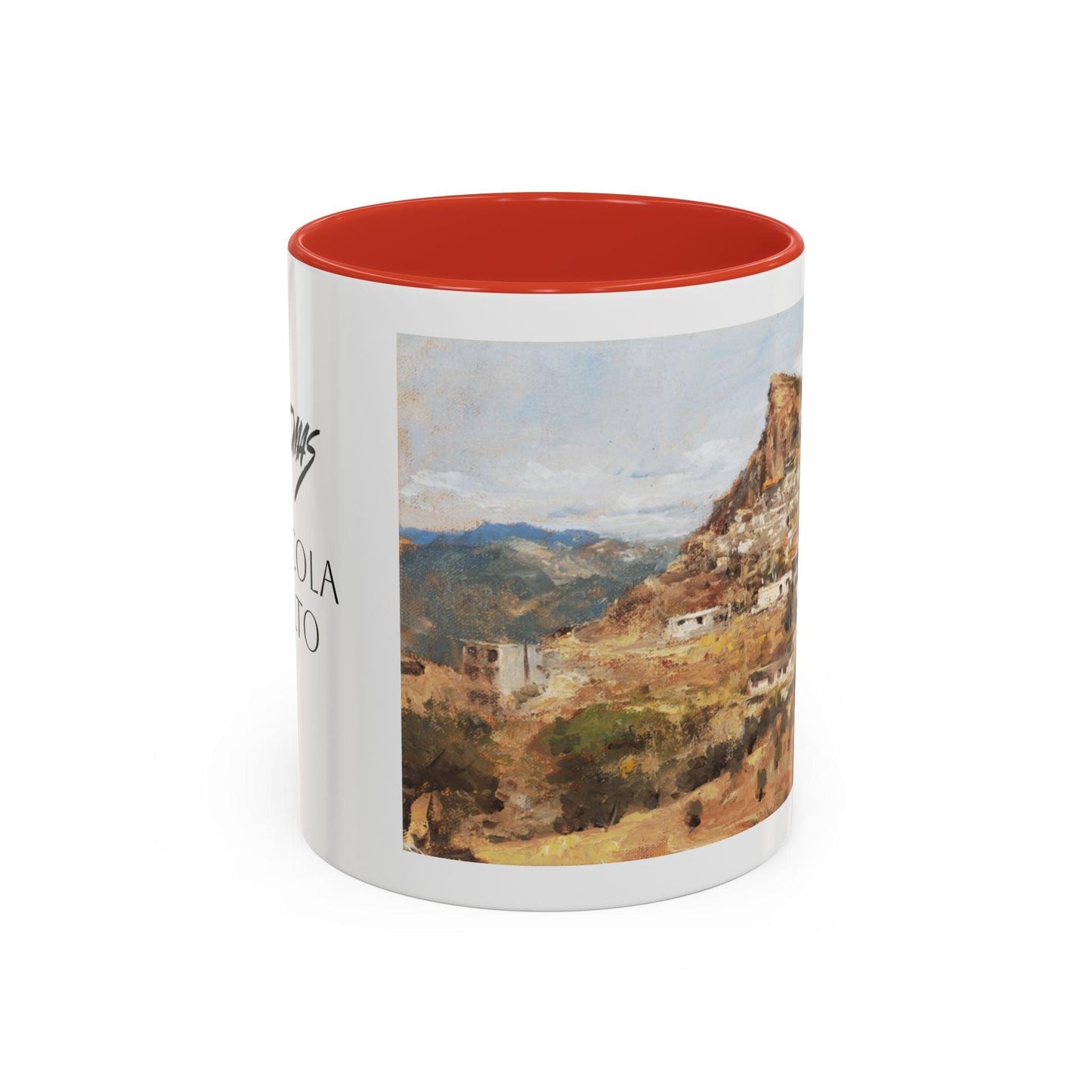 San Nicola dell'Alto - Elegant Accented Coffee Mug - 11oz & 15oz - Italian Landscapes - Andy Thomas Designs