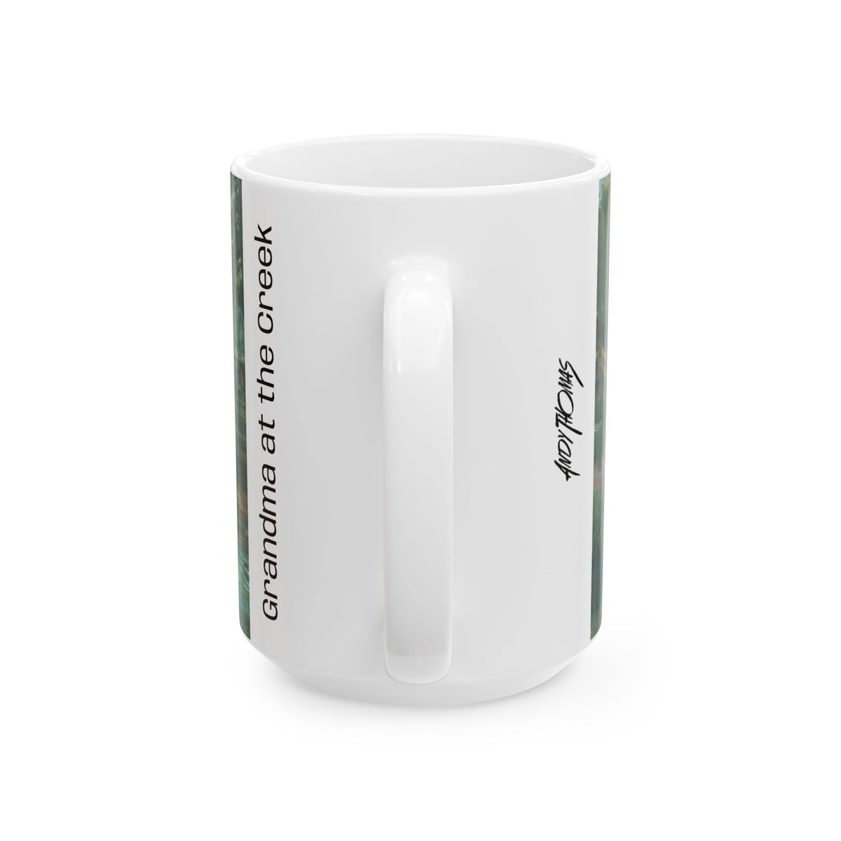 Grandma at the Creek | Ceramic Mug — Coffee Cup (11oz/15oz)