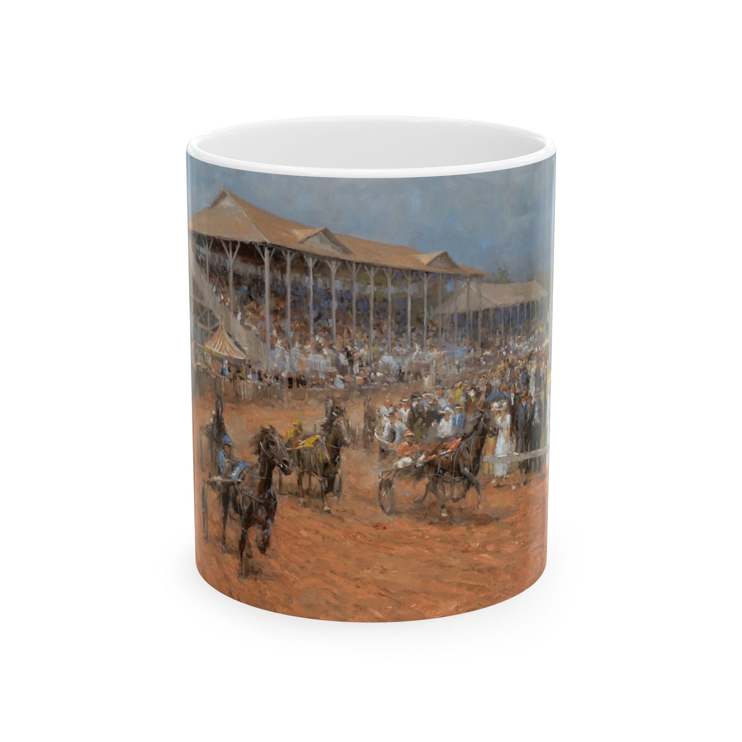 A Day at the Races | Ceramic Mug — Coffee Cup (11oz/15oz)